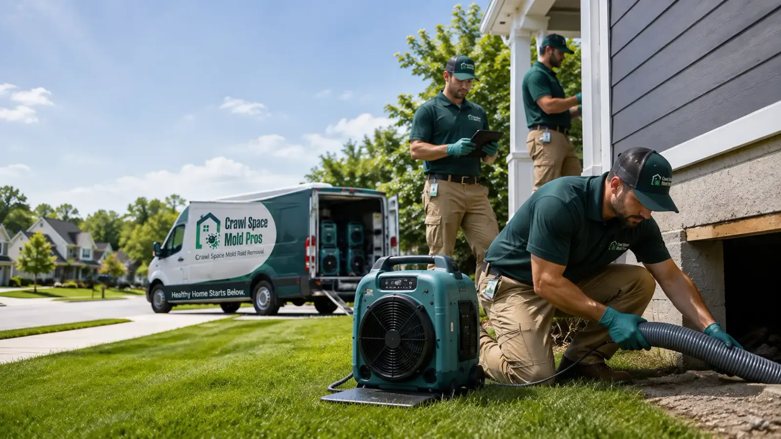 Crawl Space Mold Removal in Gwynn Oak, MD